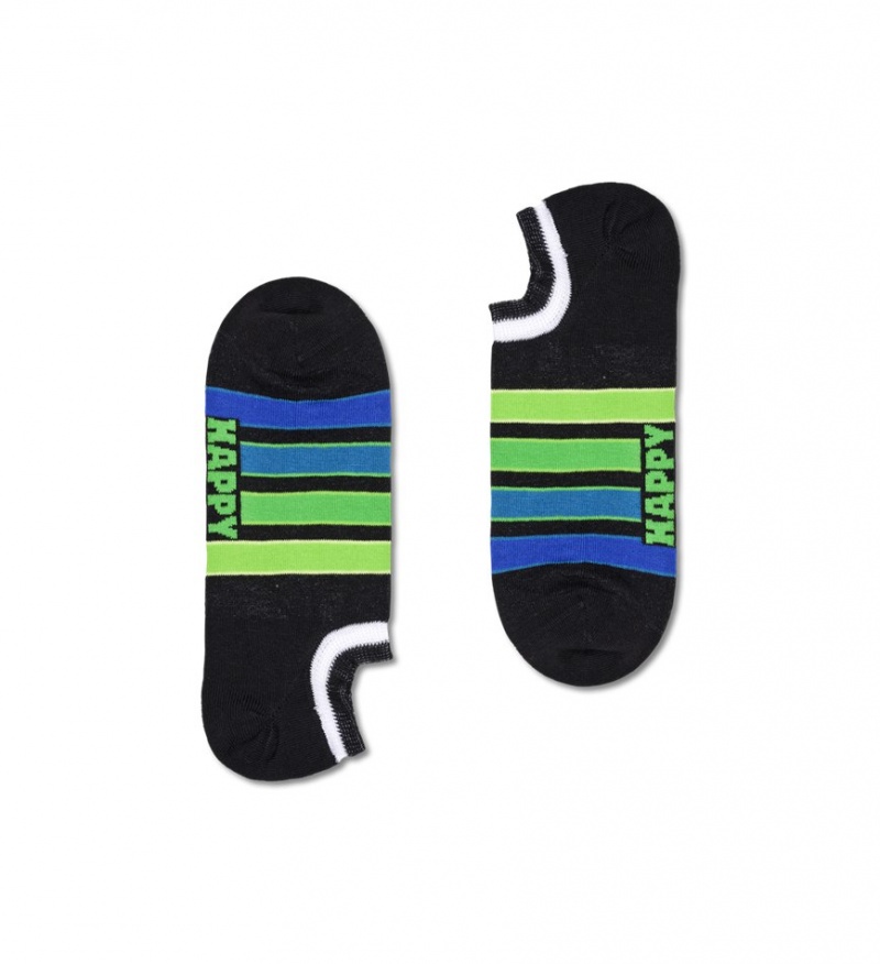 Happy Socks 3-Pack Peace Sign No Show Socken Unisex Schwarz | Schweiz 95431BLKN