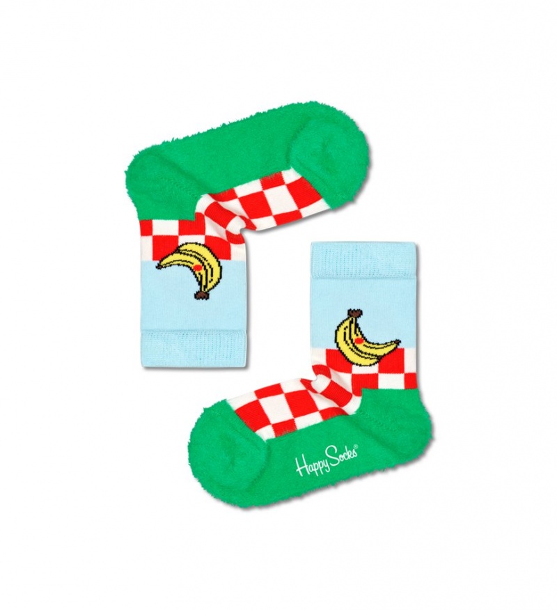 Happy Socks 3-Pack Picnic Socks Gift Set Kinder Hellgelb | Schweiz 21854MZHJ