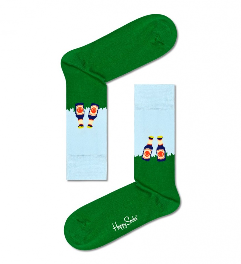 Happy Socks 3-Pack Picnic Time Socks Gift Set Unisex Rot | Schweiz 84163DEUS