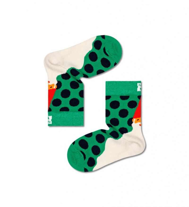 Happy Socks 3-Pack Presents Under The Tree Gift Set Kinder Grün | Schweiz 40796IZMY