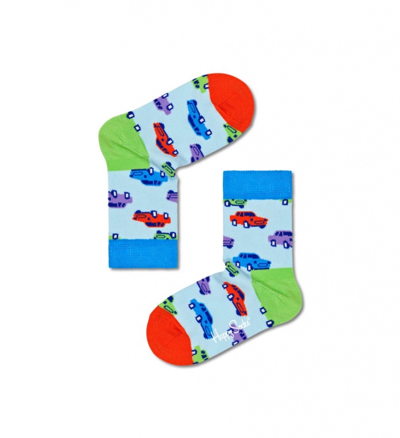 Happy Socks 3-Pack Roadtrip Gift Set Kinder Hellblau | Schweiz 28765IVZO