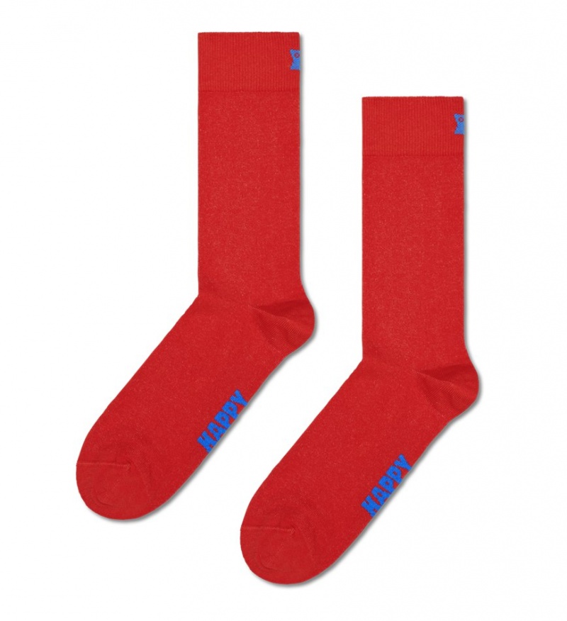 Happy Socks 3-Pack Solid Socken Unisex Blau | Schweiz 40873AMIC