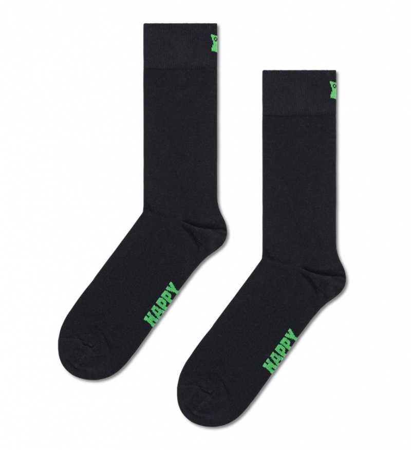 Happy Socks 3-Pack Solid Socken Unisex Grau | Schweiz 86395DZFM