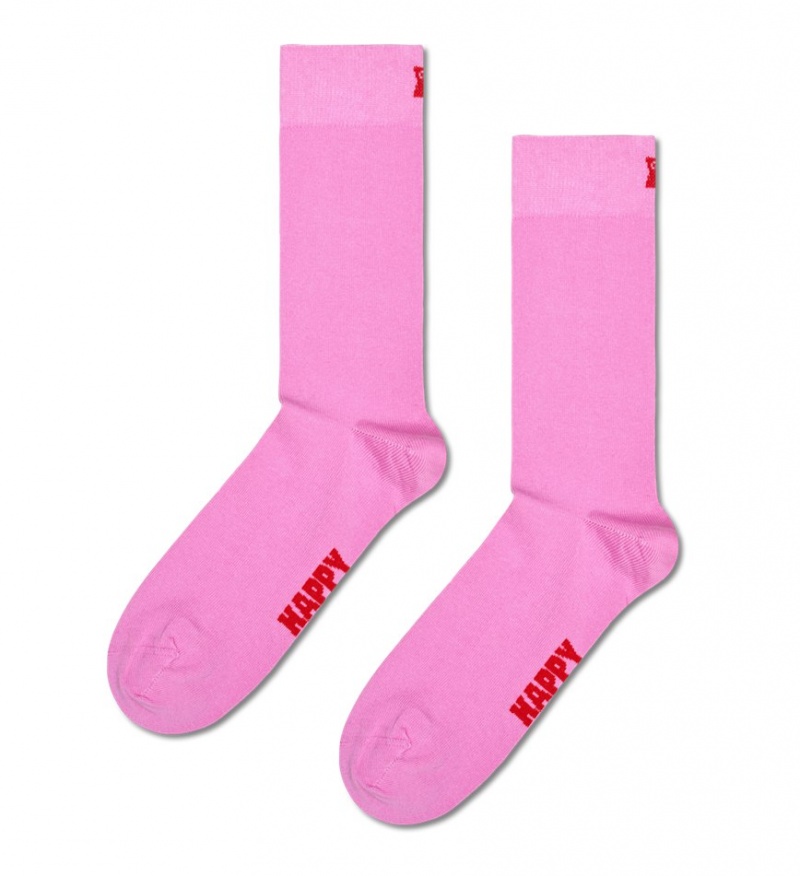 Happy Socks 3-Pack Solid Socken Unisex Grau | Schweiz 86395DZFM