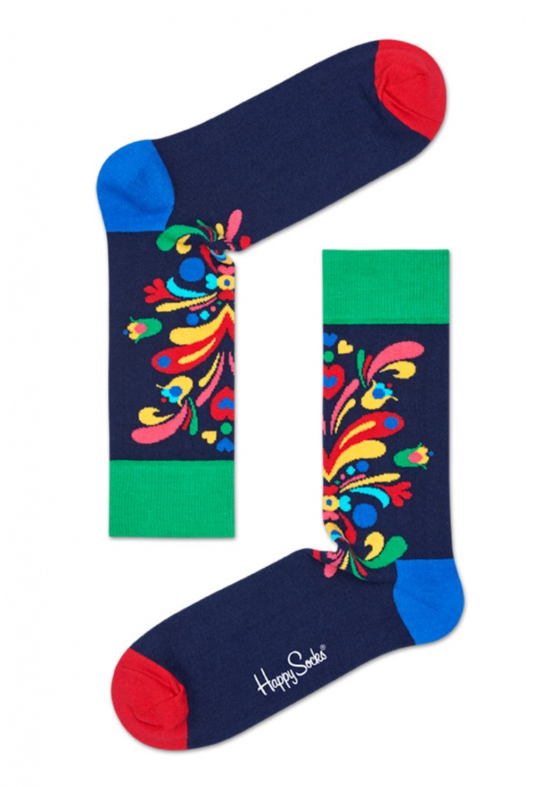 Happy Socks 3-Pack Swedish Edition Gift Set Unisex Blau | Schweiz 19283SUDL