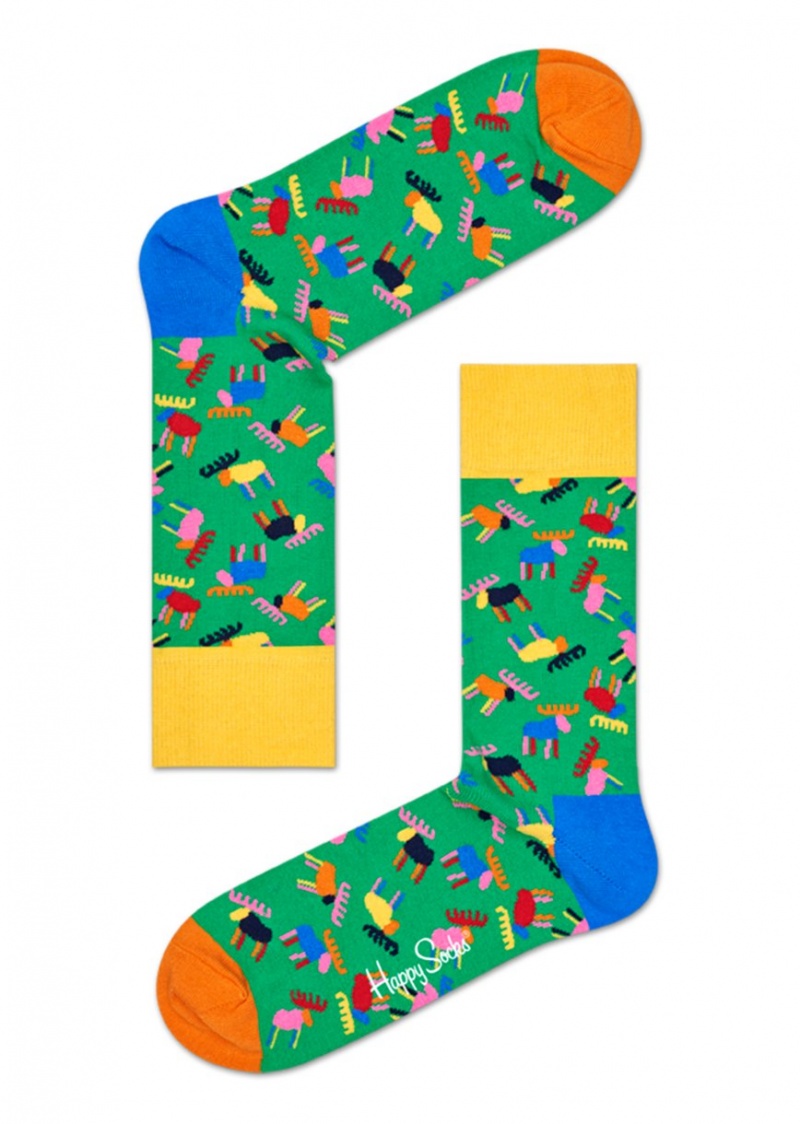 Happy Socks 3-Pack Swedish Edition Gift Set Unisex Blau | Schweiz 19283SUDL