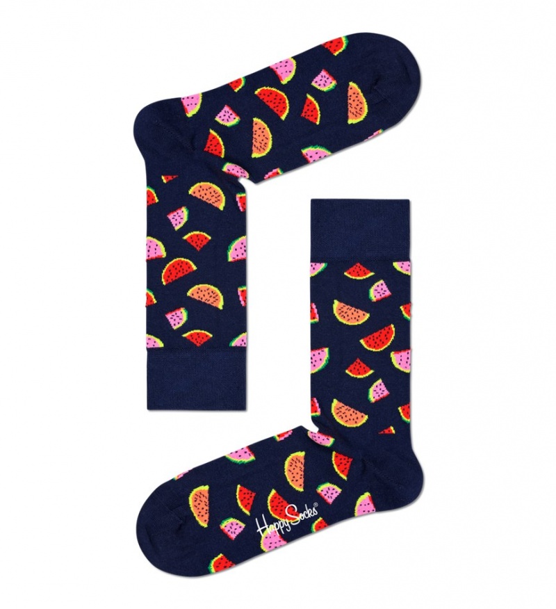 Happy Socks 4-Pack Fruit Socks Gift Set Unisex Grün | Schweiz 35084DPBT