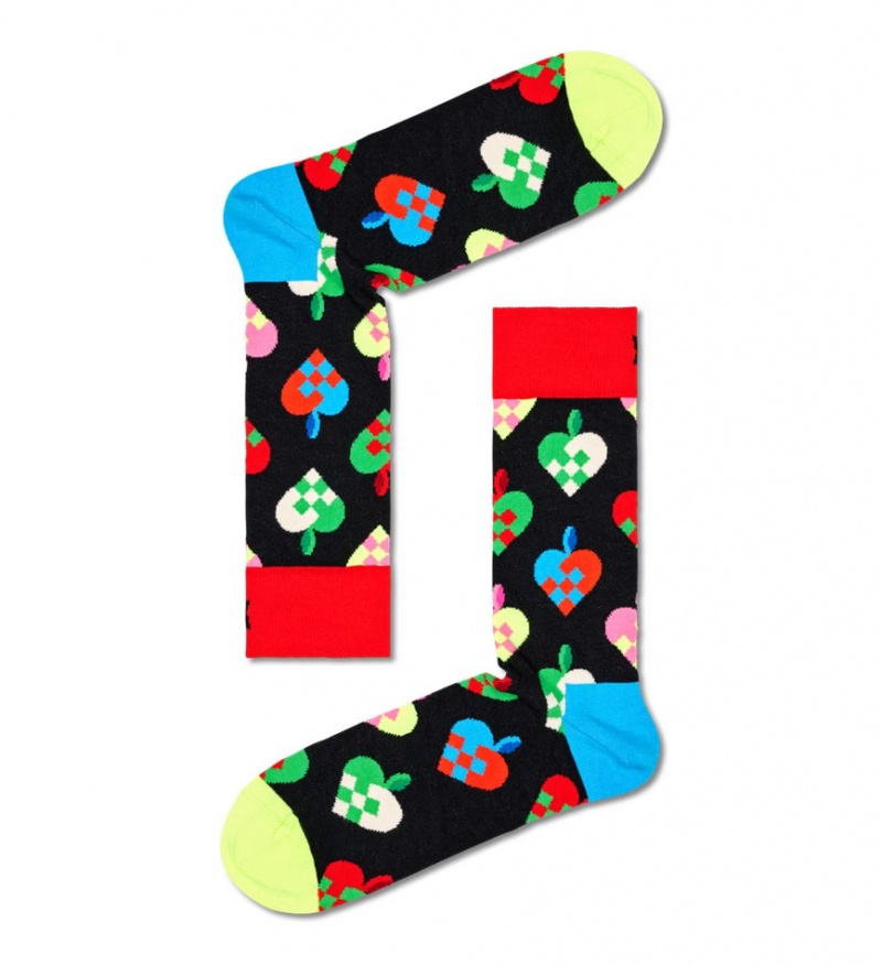 Happy Socks 4-Pack Gingerbread House Socks Gift Set Unisex Rot | Schweiz 45798IQAF