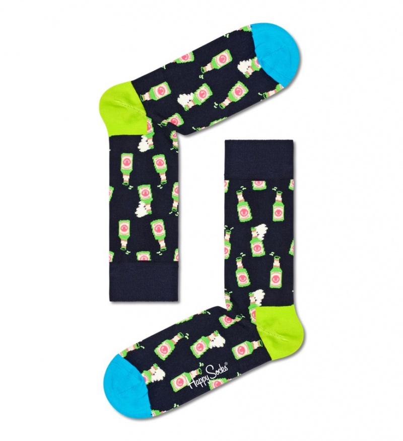 Happy Socks 4-Pack Go Bowling Socks Gift Set Unisex Navy | Schweiz 97312OVMH