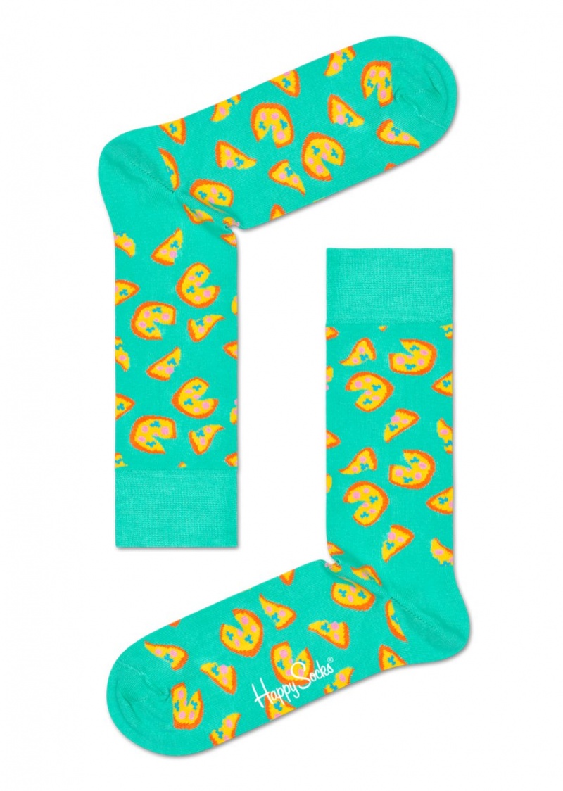 Happy Socks 4-Pack Junk Lebensmittel Gift Set Unisex Weiß | Schweiz 48792NVXE