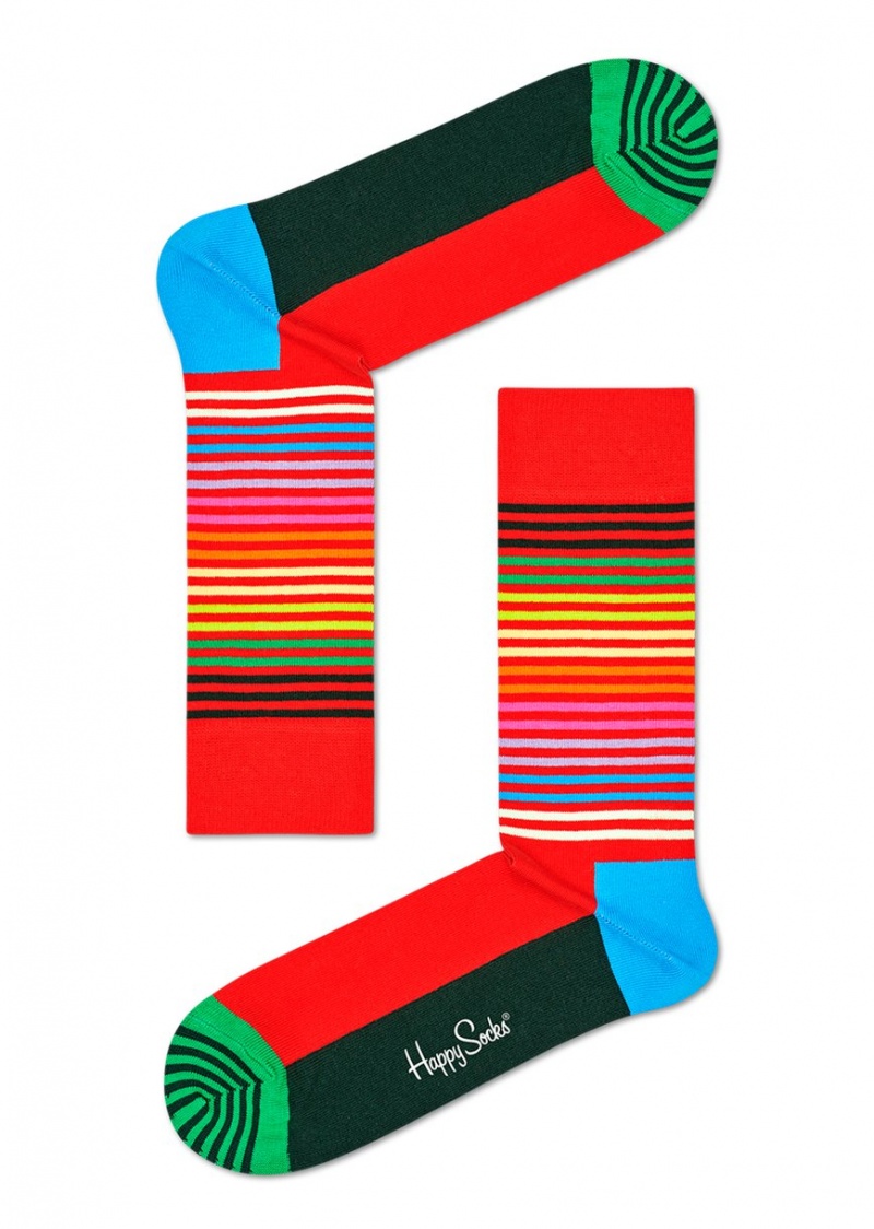 Happy Socks 4-Pack Klassische Holiday Socks Gift Set Unisex Schwarz | Schweiz 87369QUYS