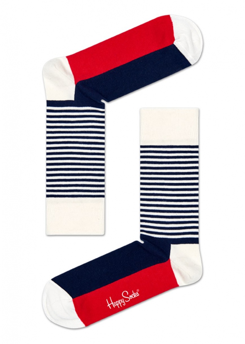 Happy Socks 4-Pack Klassische Navy Socks Gift Set Unisex Navy | Schweiz 01597MLXN