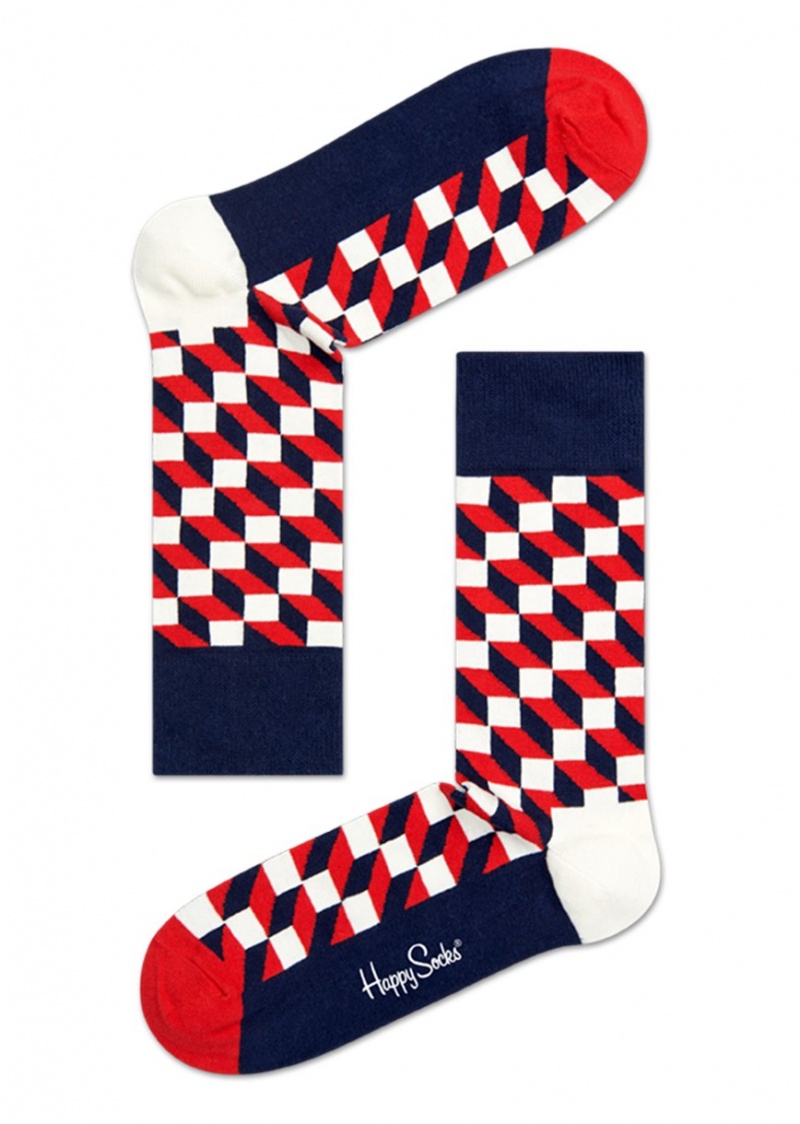 Happy Socks 4-Pack Klassische Navy Socks Gift Set Unisex Navy | Schweiz 01597MLXN