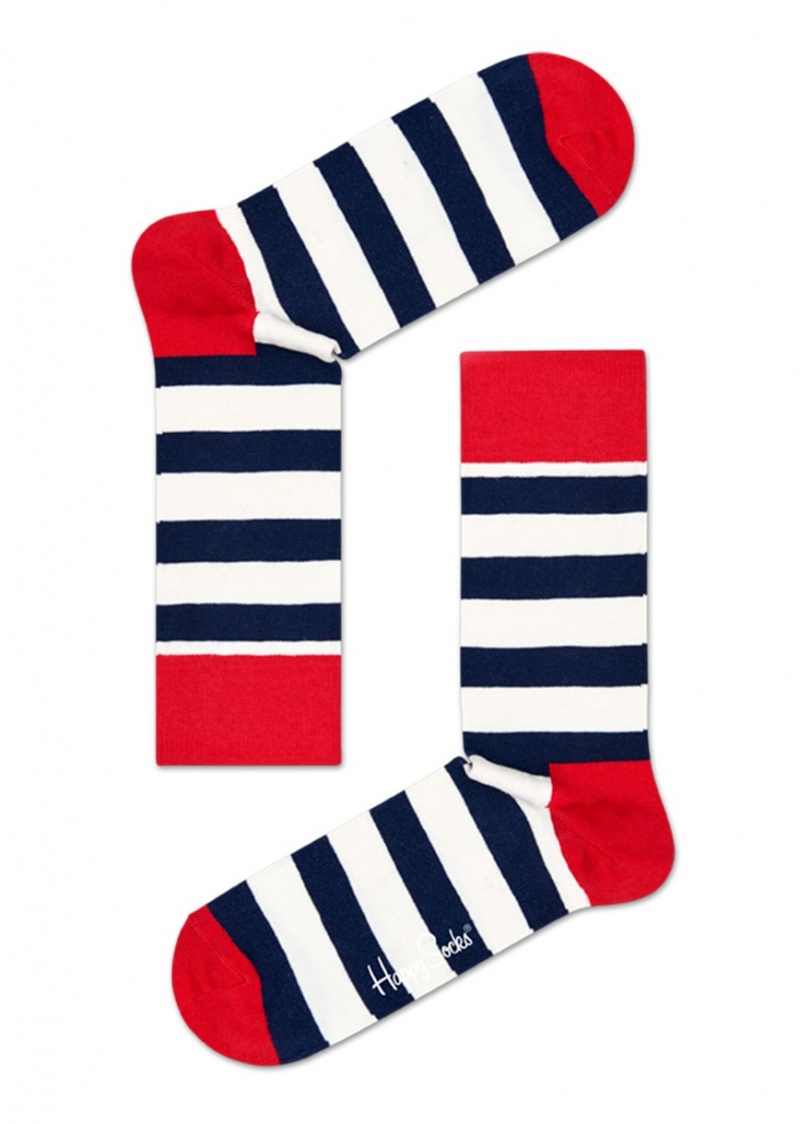 Happy Socks 4-Pack Klassische Navy Socks Gift Set Unisex Navy | Schweiz 01597MLXN