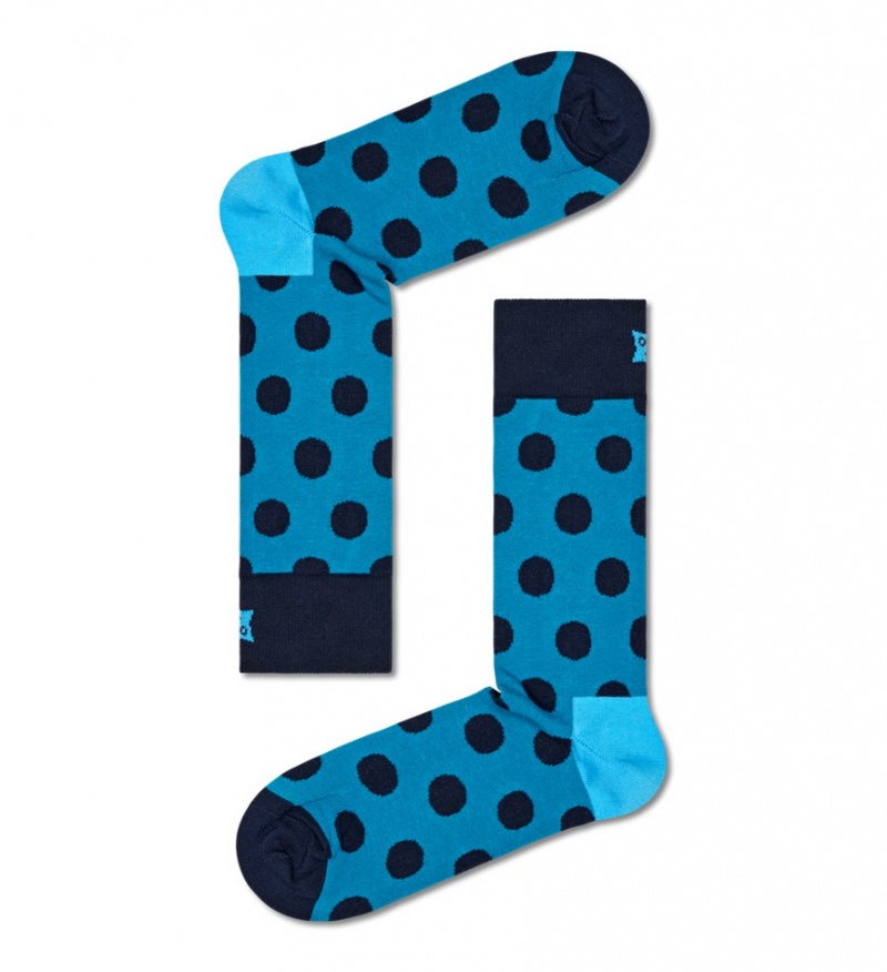 Happy Socks 4-Pack Moody Blues Socks Gift Set Unisex Navy | Schweiz 86752IZOW