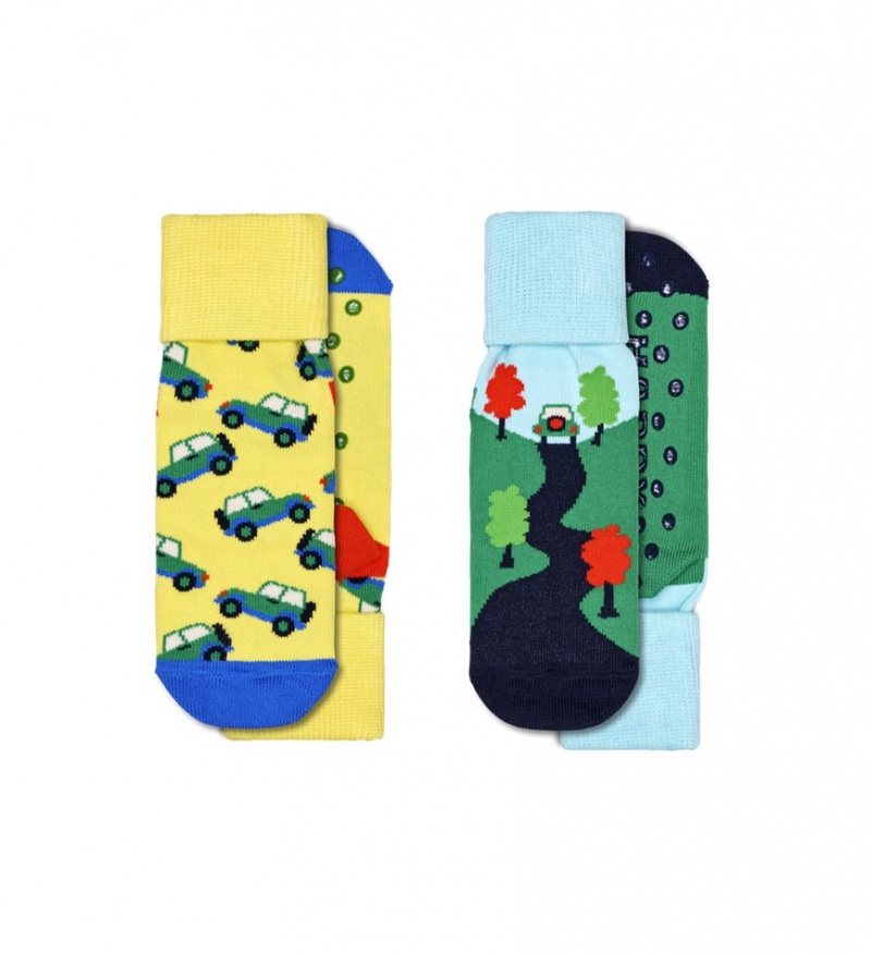 Happy Socks Antislip 2-Pack Into The Wild Socken Kinder Mehrfarbig | Schweiz 62018AUOG