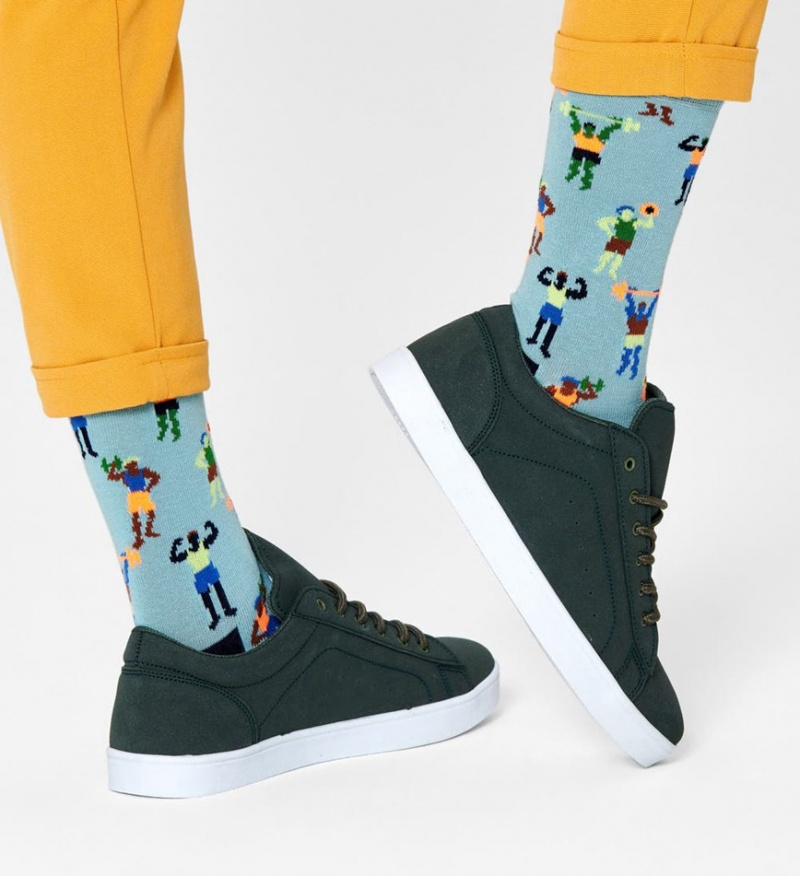 Happy Socks Arbeits It Socken Unisex Grün | Schweiz 43257IAKO