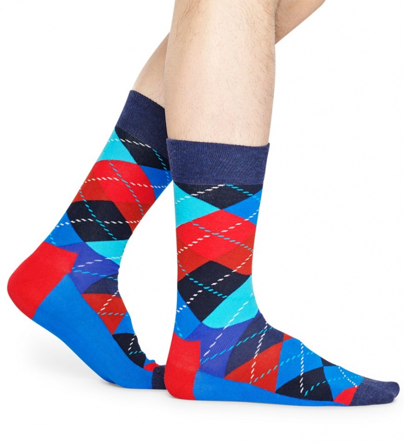 Happy Socks Argyle Socken Unisex Blau | Schweiz 45087CYVB