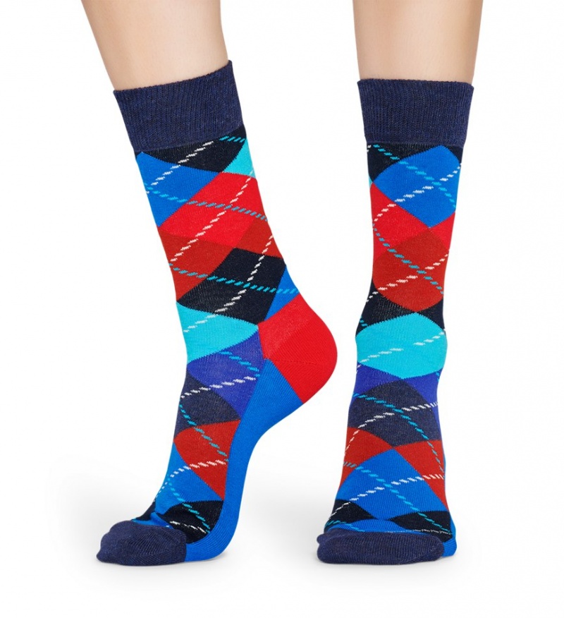 Happy Socks Argyle Socken Unisex Blau | Schweiz 45087CYVB