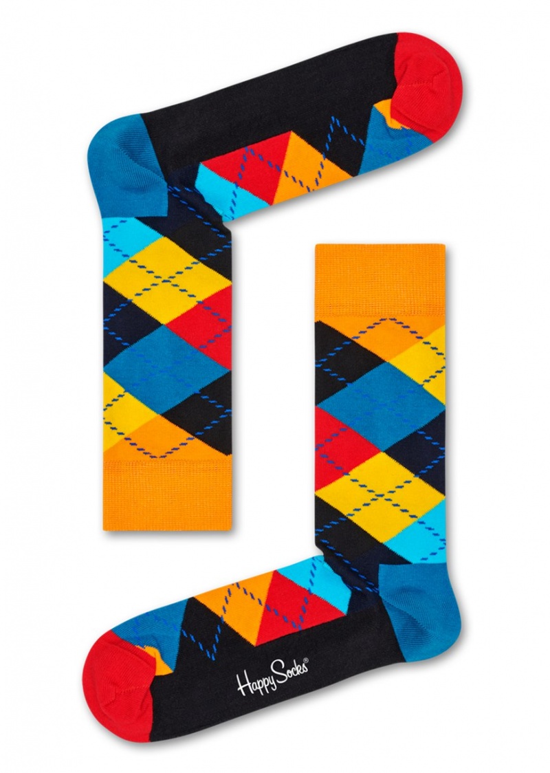 Happy Socks Argyle Socken Unisex Schwarz | Schweiz 26310OXFV