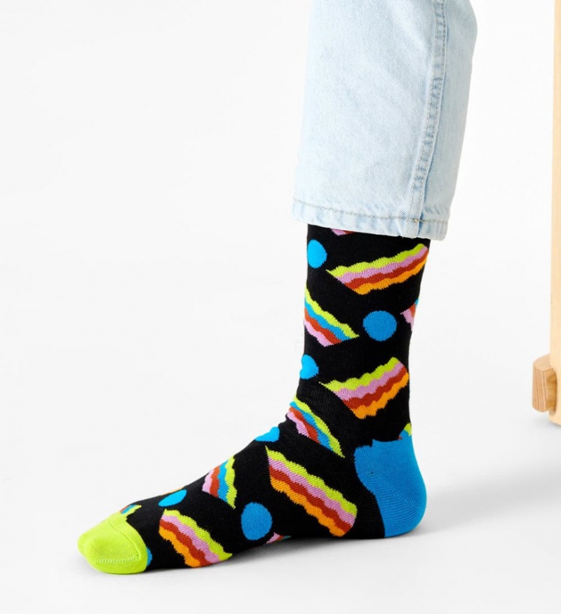 Happy Socks Bacon Socken Unisex Schwarz | Schweiz 92340PAVH