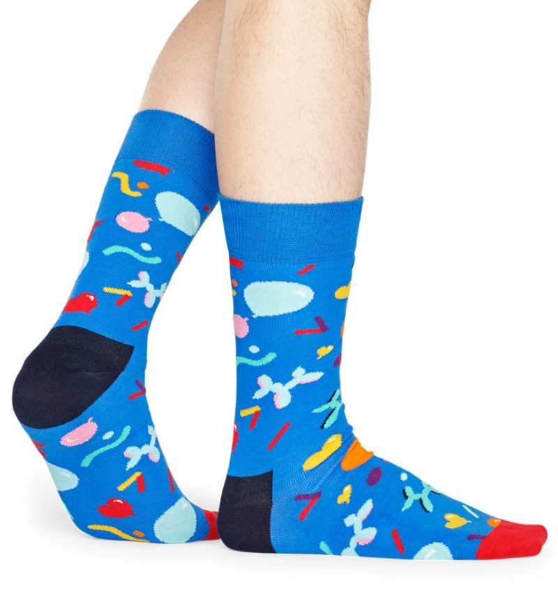 Happy Socks Balloon Animal Socken Unisex Blau | Schweiz 07249YFUO