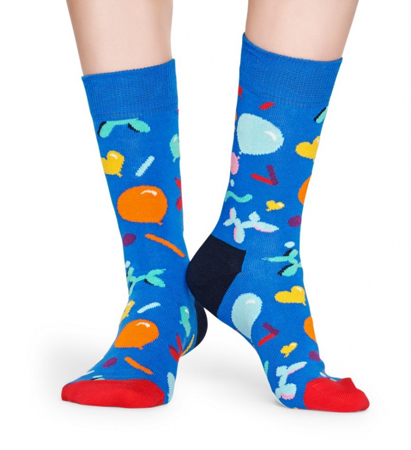 Happy Socks Balloon Animal Socken Unisex Blau | Schweiz 07249YFUO