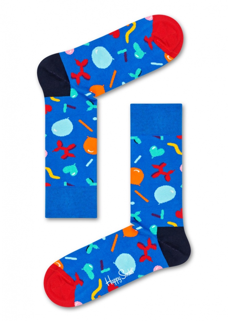 Happy Socks Balloon Animal Socken Unisex Blau | Schweiz 07249YFUO