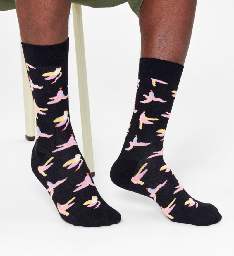 Happy Socks Banana Break Socken Unisex Schwarz | Schweiz 63490YSQB