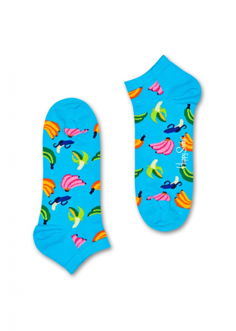 Happy Socks Banana Low Socken Unisex Blau | Schweiz 79356GNFZ