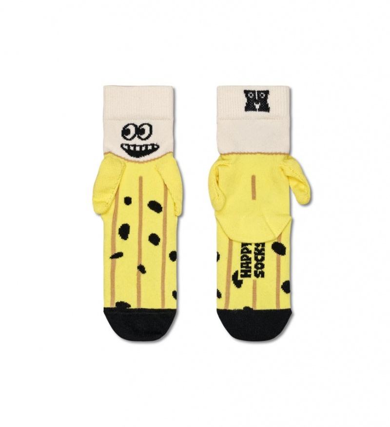 Happy Socks Banana Socken Kinder Gelb | Schweiz 01597BAGR