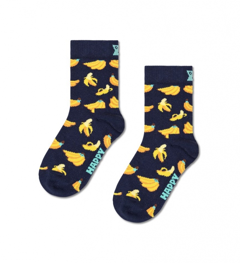 Happy Socks Banana Socken Kinder Navy | Schweiz 01562AFLT