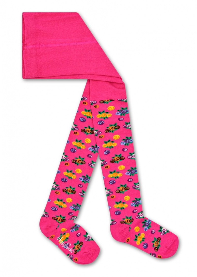 Happy Socks Berry Strumpfhose Kinder Rosa | Schweiz 32547TLHS