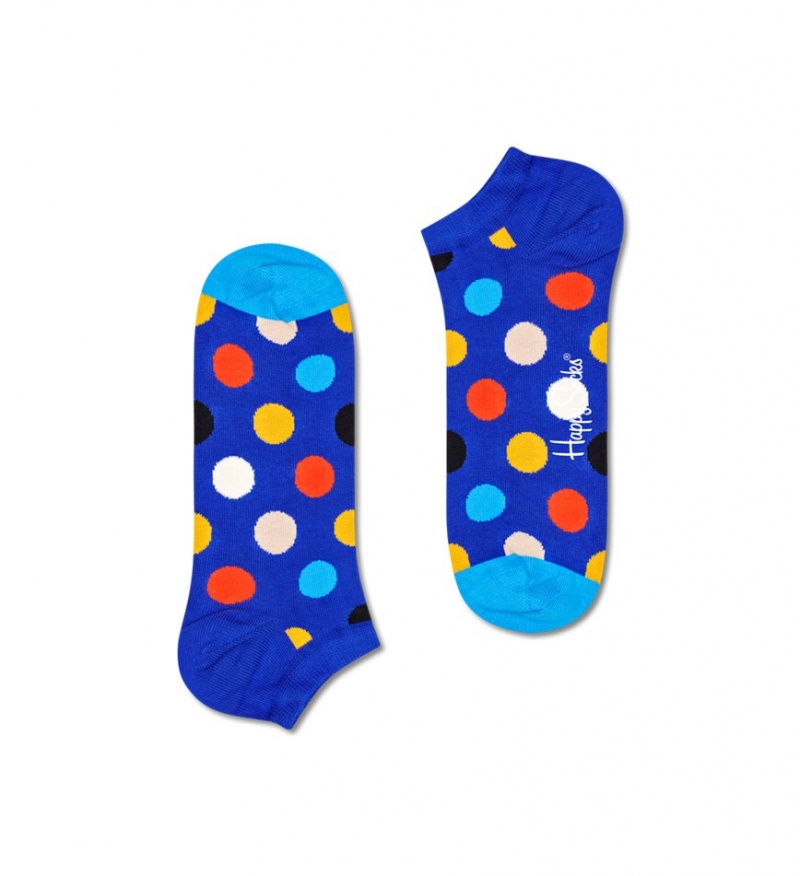 Happy Socks Big Dot Low Socken Unisex Blau | Schweiz 21083IXTP