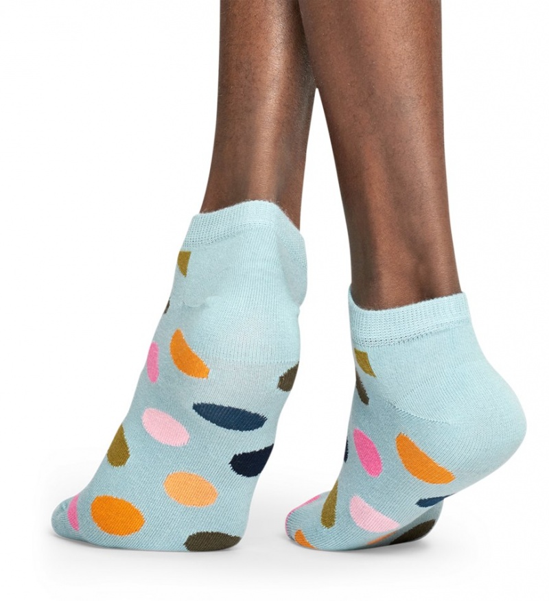 Happy Socks Big Dot Low Socken Unisex Blau | Schweiz 50261WQTC