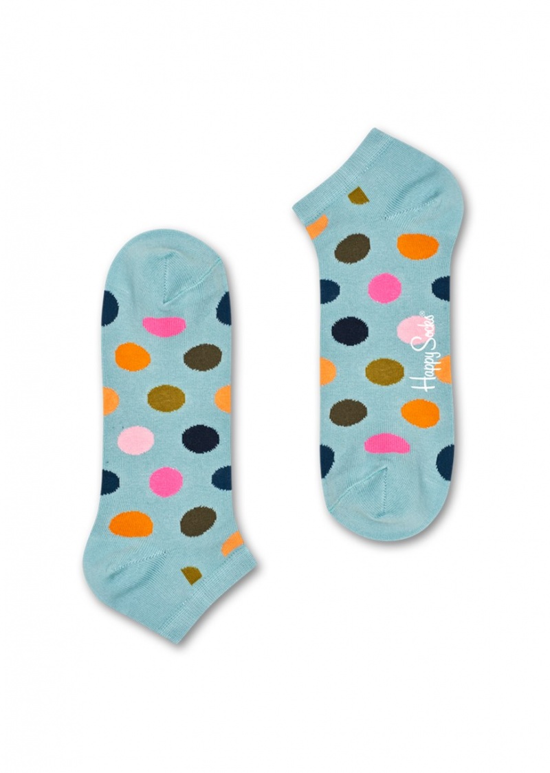 Happy Socks Big Dot Low Socken Unisex Blau | Schweiz 50261WQTC