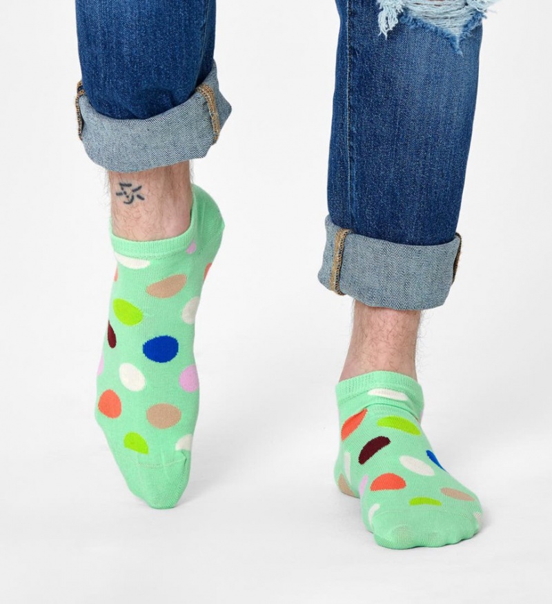 Happy Socks Big Dot Low Socken Unisex Blau | Schweiz 47190OEAS