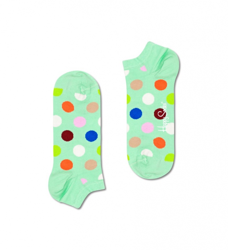 Happy Socks Big Dot Low Socken Unisex Blau | Schweiz 47190OEAS