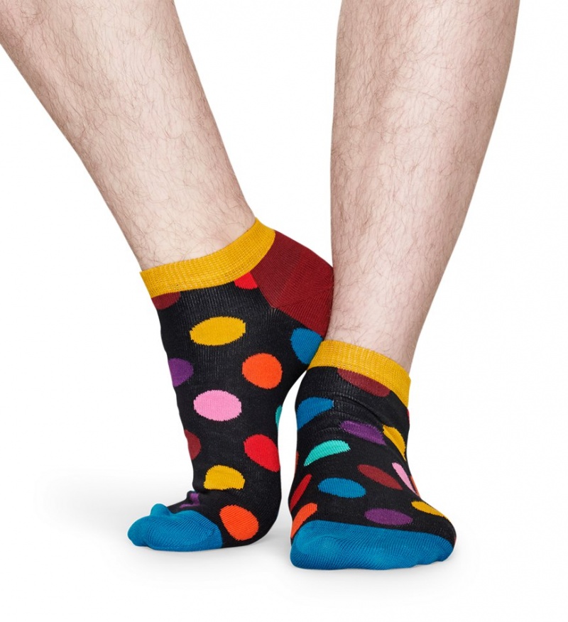 Happy Socks Big Dot Low Socken Unisex Dunkelgrau | Schweiz 23014TIWB