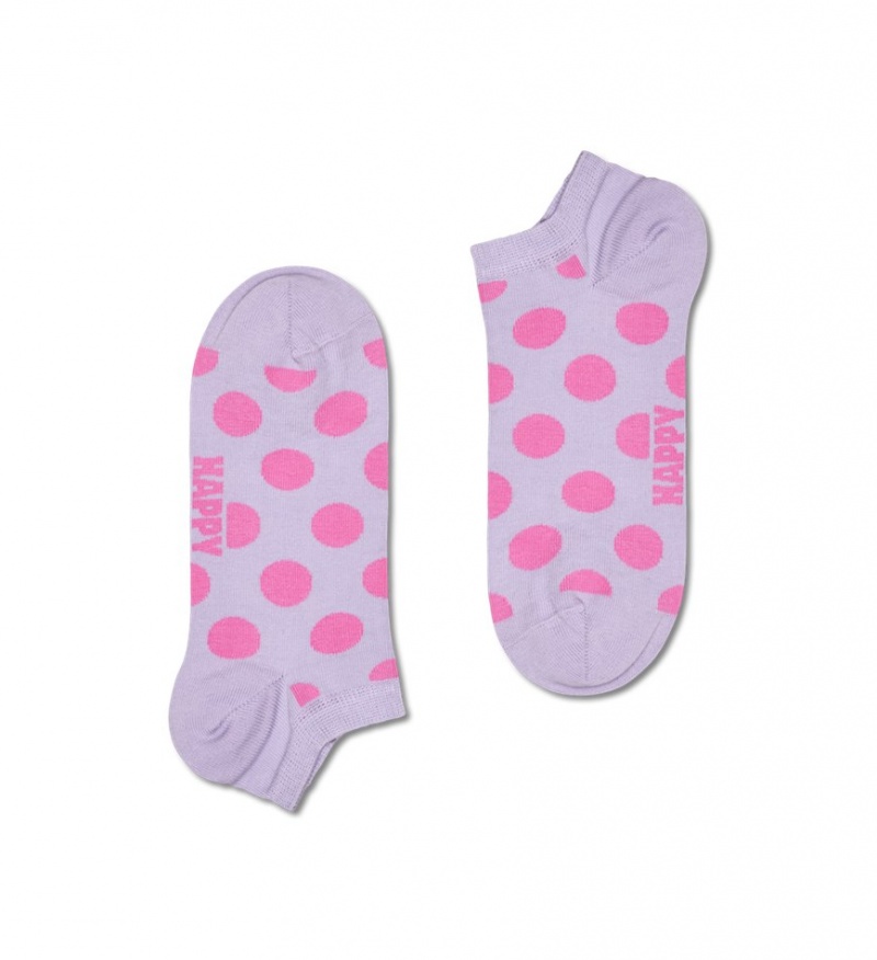 Happy Socks Big Dot Low Socken Unisex Lila | Schweiz 80764RAMB