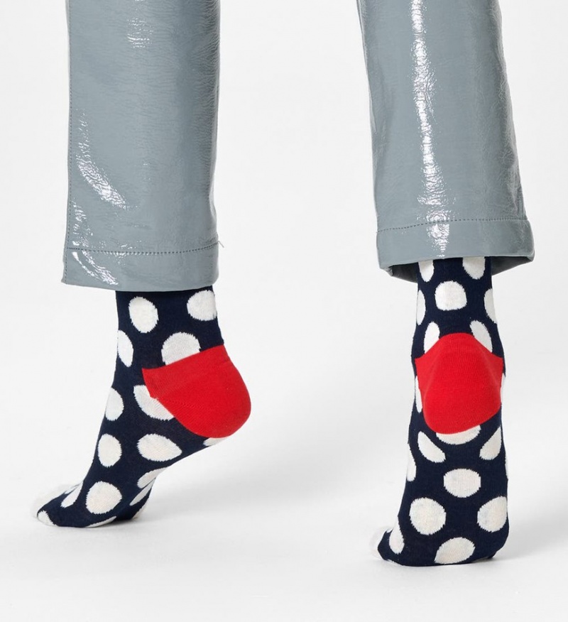 Happy Socks Big Dot Socken Unisex Navy | Schweiz 60419BVCH