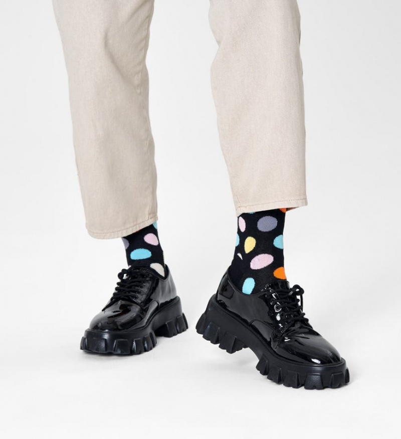 Happy Socks Big Dot Socken Unisex Schwarz | Schweiz 54896RXNH