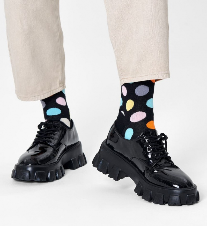 Happy Socks Big Dot Socken Unisex Schwarz | Schweiz 54896RXNH