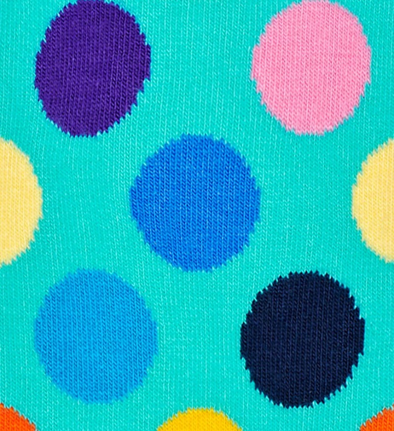 Happy Socks Big Dot Socken Unisex Türkis | Schweiz 81963YIEJ