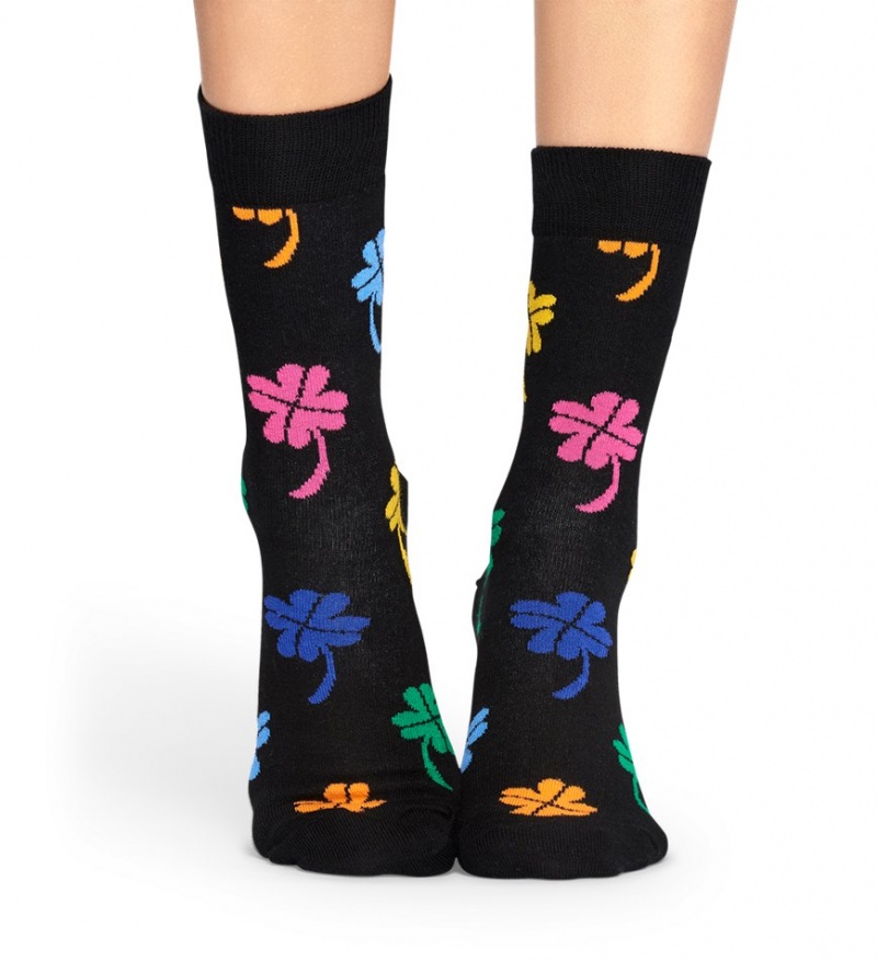 Happy Socks Big Luck Socken Unisex Schwarz | Schweiz 19740DQHP