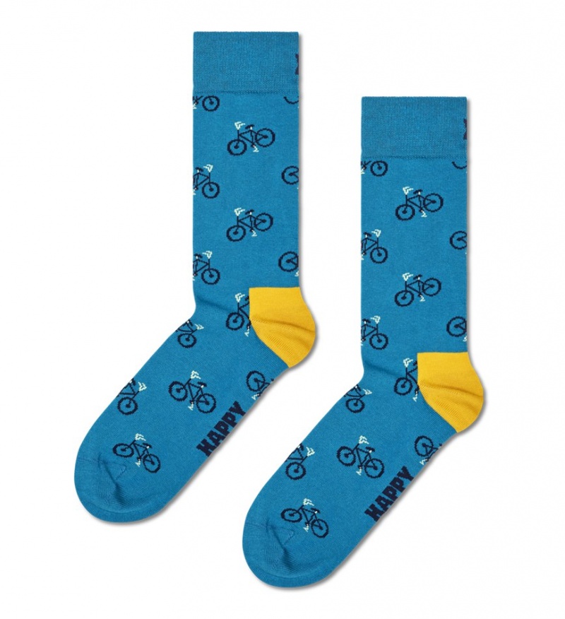 Happy Socks Bike Socken Unisex Türkis | Schweiz 75296WJLM