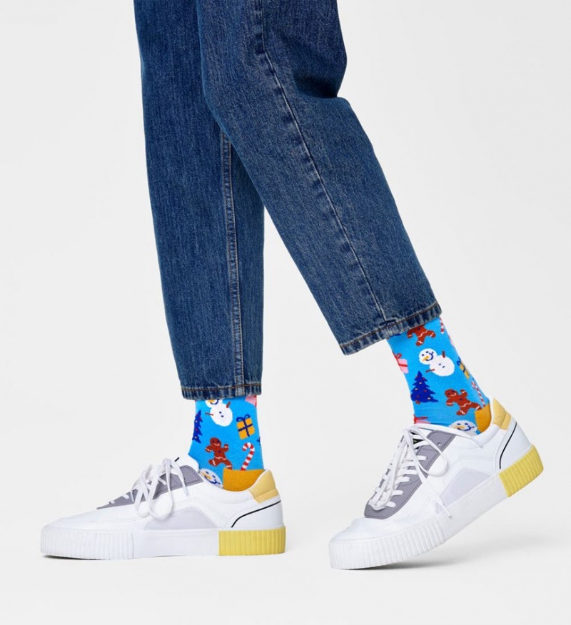 Happy Socks Bring It On Socken Unisex Hellblau | Schweiz 46782IJBY