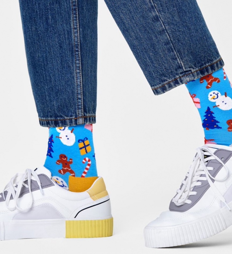 Happy Socks Bring It On Socken Unisex Hellblau | Schweiz 46782IJBY