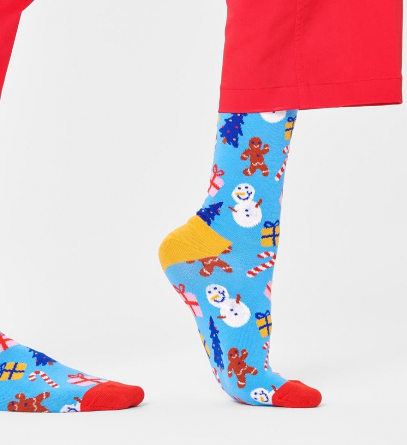 Happy Socks Bring It On Socken Unisex Hellblau | Schweiz 46782IJBY