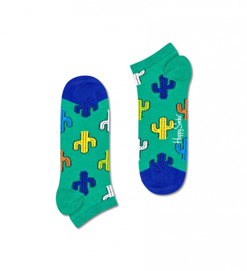 Happy Socks Cactus Low Socken Unisex Grün | Schweiz 90752FTRA